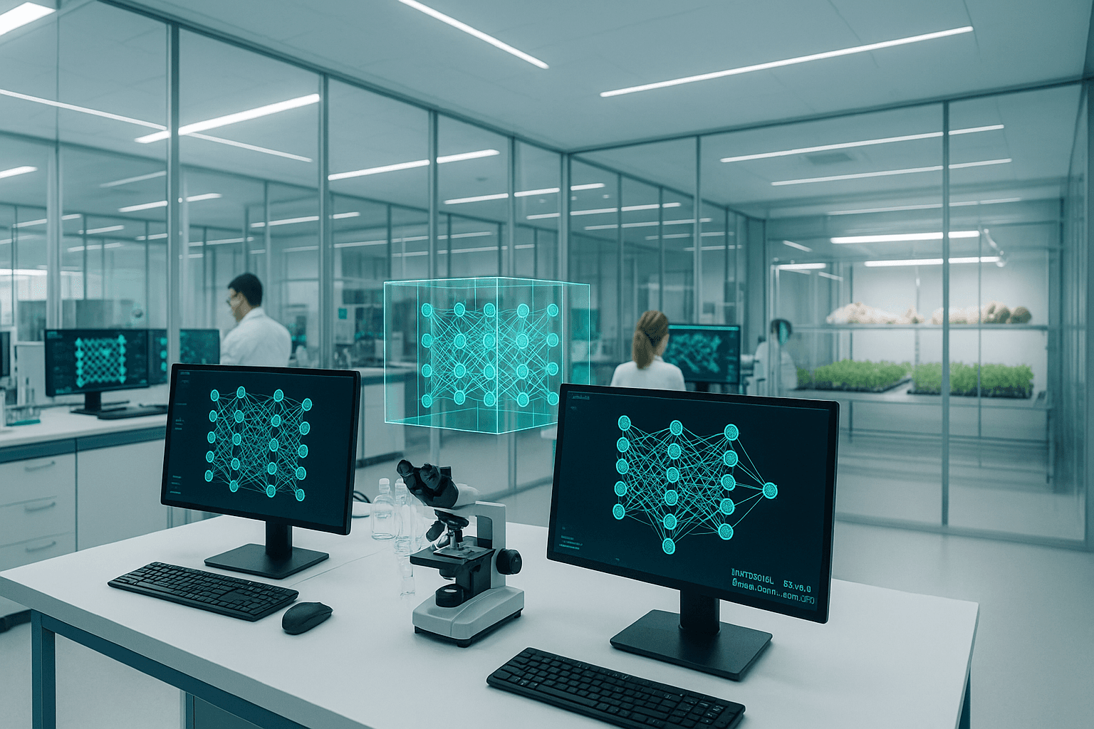 Jones Foods Research Laboratory - Modern facility with agricultural technology